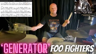 Generator  Foo Fighters  Drum Cover [upl. by Snevets]