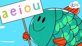 Long and Short Vowel Sounds for Kids  A E I O U  Kids Academy [upl. by Necaj]