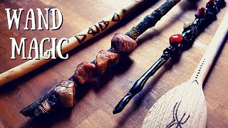 Magic wands  How to use wand magic amp wand DIY [upl. by Enneyehs]