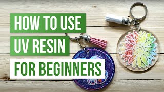 How To Use UV Resin For Beginners [upl. by Airrat]