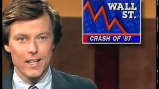 The 1987 stock market crash Original news report [upl. by Bearnard399]