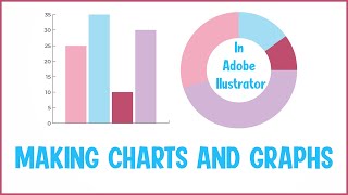 How To Make Charts amp Graphs In Adobe Illustrator [upl. by Pansie]