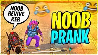 Noob Prank with Random Players 😂 must watch  Garena Free Fire [upl. by Germayne]