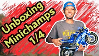 14 Minichamps Yamaha Yzr M1 Valentino Rossi Unboxing amp Review [upl. by Thora]