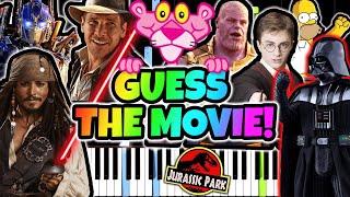 Do You Know Your Movie Guess The Movie Movie songs on Piano [upl. by Mandell]