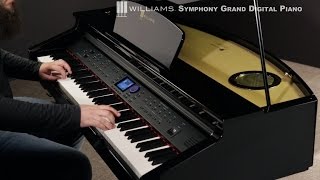 Williams Symphony Grand Digital Piano with Bench [upl. by Rehpotsirhcnhoj]