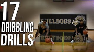 17 Stationary Dribbling Drills for Basketball  Youth to Pros [upl. by Euqenimod644]