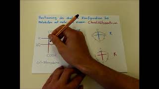 RS Konfiguration Fischerprojektion mit 2 Chiralitätszentren [upl. by Nageek]