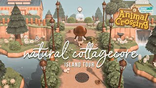 Touring my natural cottagecore island Animal Crossing New Horizons [upl. by Ogaitnas451]