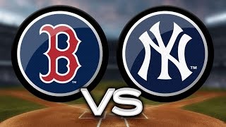 MLB New York Yankees vs Boston RedSox Game 1 [upl. by Mailand]