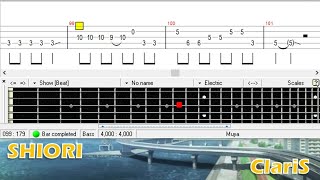 SHIORI  ClariS Bass TAB [upl. by Alfonzo885]