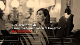 DIRECTO  Declaraciones de Francina Armengol en el Congreso [upl. by Phares82]