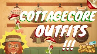 COTTAGECORE OUTFIT DESIGNS FOR ACNH  Animal Crossing New Horizons Pro Designs and QR Codes [upl. by Virgil750]