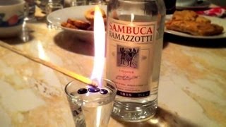 Flaming Sambuca Shot [upl. by Mathre]