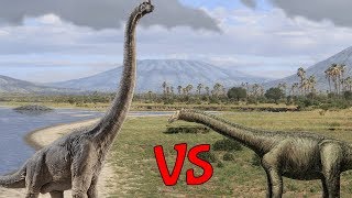 Brachiosaurus vs Brontosaurus  SPORE [upl. by Hayne]