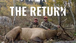 THE RETURN  A Wyoming General Season Rifle Elk Hunt [upl. by Nirrol628]