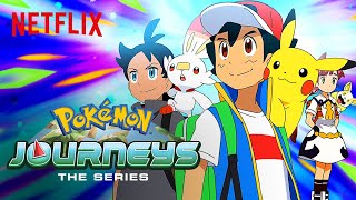 Pokémon Journeys The Series Part 4 Trailer  Netflix After School [upl. by Enattirb223]