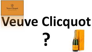 How to say Veuve Clicquot CORRECTLY French Champagne Pronunciation [upl. by Eimmit]