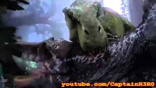 Tyrannosaurus Rex KILLS Spinosaurus Aegyptiacus BEST Quality [upl. by Anihpesoj]