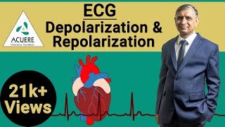 ECG Depolarization and Repolarization by DrShantanu Joshi [upl. by Adran]