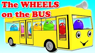 Wheels On The Bus Part 1 Nursery Rhymes Songs for Children [upl. by Dylane]