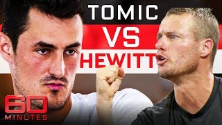 Bernard Tomic slams Lleyton Hewitt in explosive interview  60 Minutes Australia [upl. by Randene]