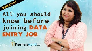 All you should know before joining a Data Entry Job  Entry LevelDatabaseWPM Data Management [upl. by Susumu]