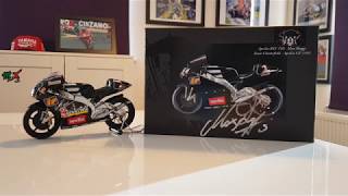 Minichamps 112 Aprilia RSV 250 Max Biaggi 1995  Review [upl. by Komsa]