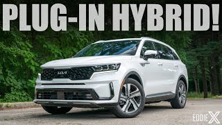 2022 Kia Sorento PHEV Review  3Row PlugIn Hybrid [upl. by Jaime46]