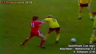 19821983 Cup Winners Cup Aberdeen FC All Goals Road to Victory [upl. by Markus]