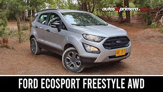 Ford EcoSport 4x4 🔥 Preparada para la aventura 🔥  Prueba  Reseña [upl. by Haidabej]