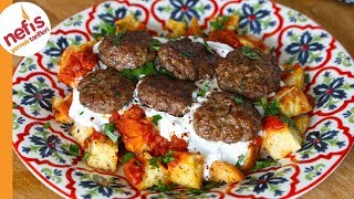 Bayat Ekmek Kebabı Tarifi  Nasıl Yapılır 😋 [upl. by Shirlene586]