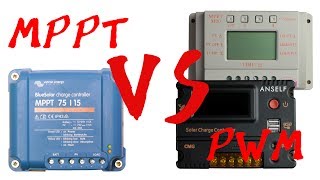 MPPT VS PWM  Solar Charge Controller [upl. by Blainey]