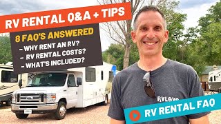 How Much Does an RV Rental Cost We Answer 8 Questions Before You Rent an RV [upl. by Jamila131]