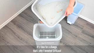 Best Sifting Litter Box CleanerPine PelletsClumping Litter [upl. by Honan40]