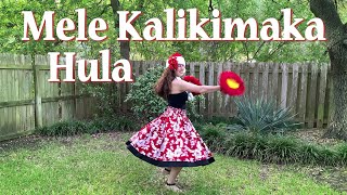 Mele Kalikimaka Song  Christmas Hula Dance [upl. by Lenoel]