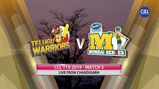 Mumbai Heroes Vs Telugu Warriors Highlights  CCL T10 2019 [upl. by Junko]