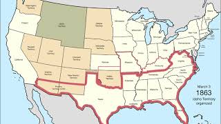 Territorial evolution of the United States [upl. by Cyna]