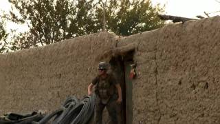 Marines repel Taliban attack [upl. by Hatnamas]