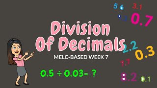 DIVISION OF DECIMALS  GRADE 6 [upl. by Lanette]