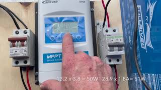 Difference between a PWM amp MPPT Solar Controller Real Life Example [upl. by Fanni]