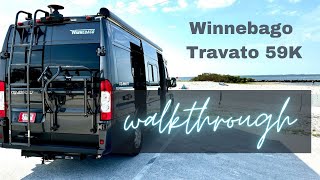 Winnebago Travato 59K Walkthrough [upl. by Daniala]