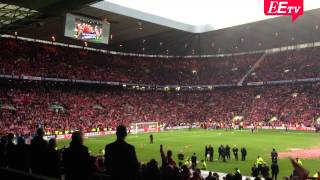 Dons fans sing Northern Lights of Old Aberdeen at Scottish League Cup final [upl. by Walsh]