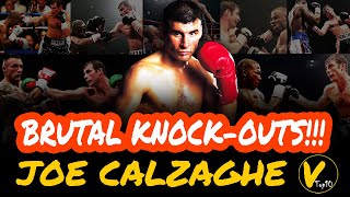 10 Joe Calzaghe Greatest Knockouts [upl. by Ahtela]