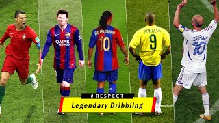 Legendary Dribbling Skills In Football [upl. by Froma]