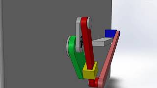 Rotary to Linear Motion Mechanism [upl. by Aihsak]