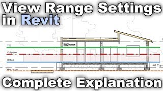 View Range Settings in Revit Tutorial [upl. by Docilu]