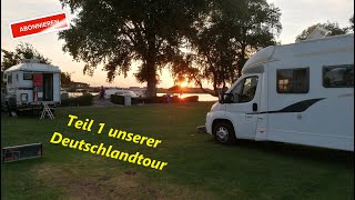 Wohnmobil Tour Deutschland Teil 1 [upl. by Airdnazxela]