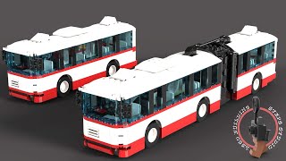 lego bus moc tutorial instructions [upl. by Liberati]