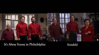 Seinfeld vs Always Sunny Comparison [upl. by Nivre]